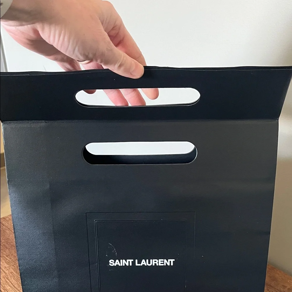 Saint Laurent Black Gift Bag